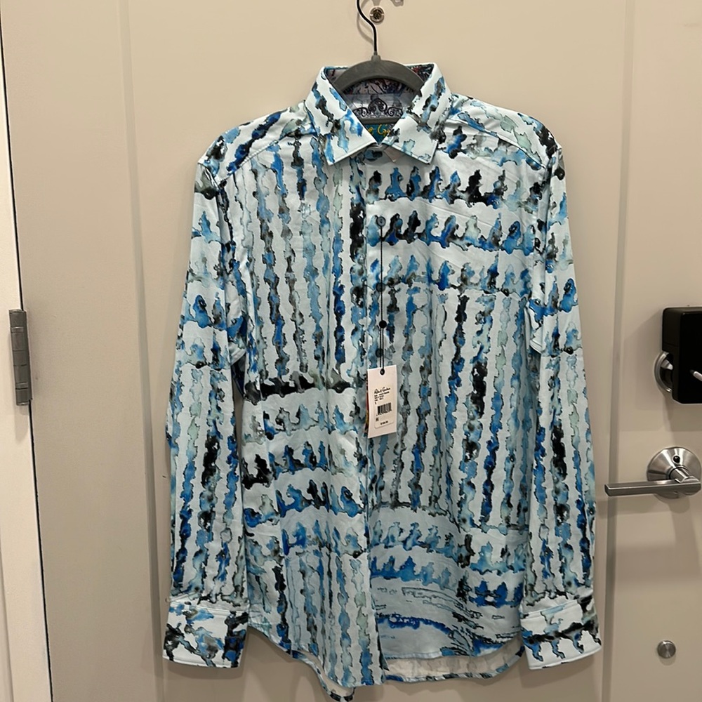 NWT ONE OF A KIND ROBERT GRAHAM MEN DRESS SHIRT
